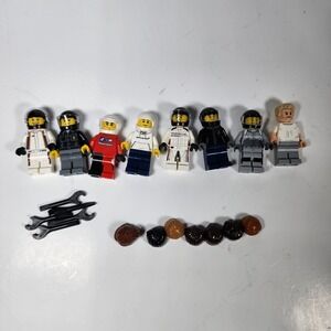 Lot of LEGO Speed Champions Brian O'Conner Minifigure e-tron Porsche McLaren Bmw